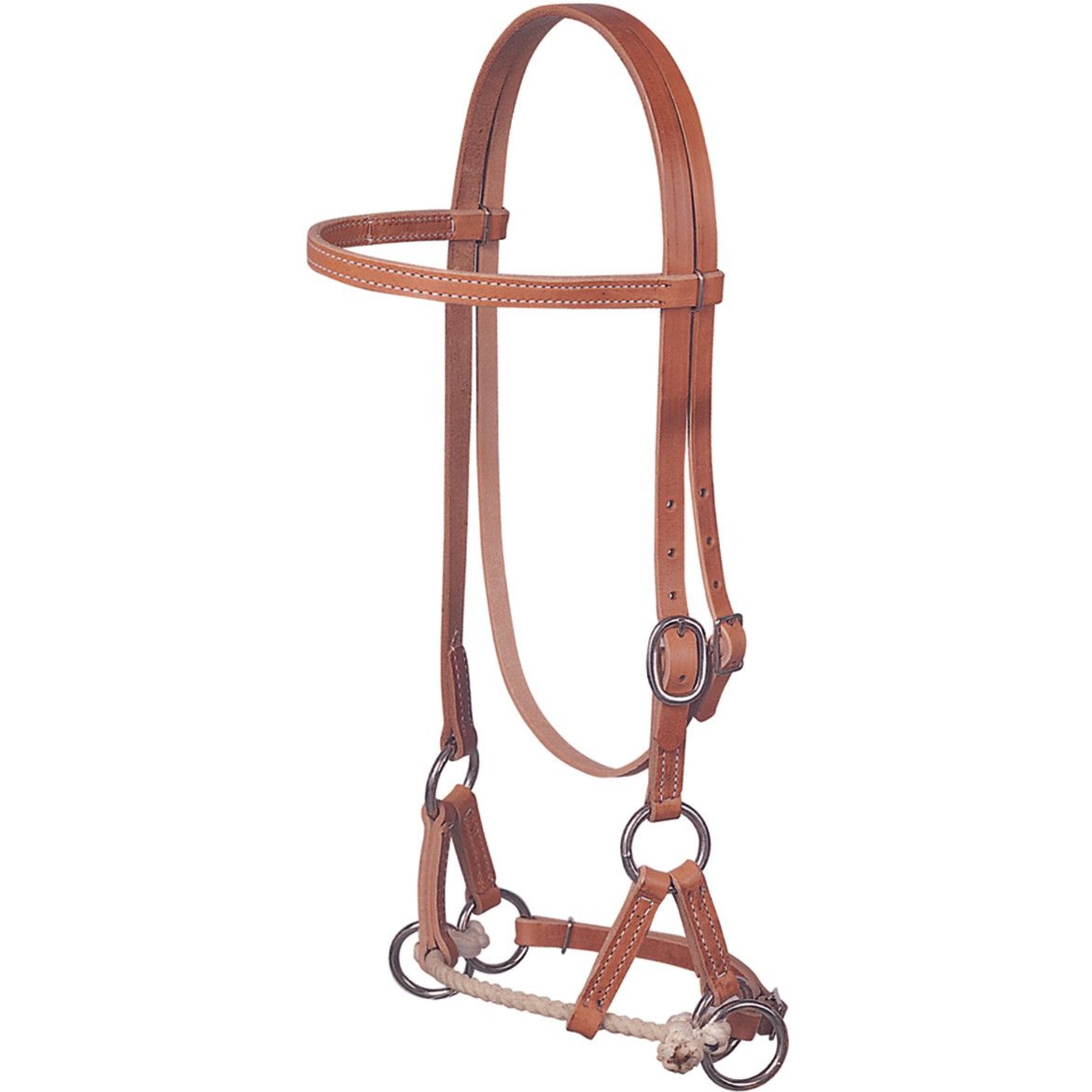 Weaver Equine Side Pull Single Rope Horse Harness