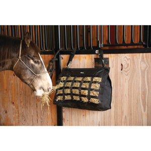 Weaver Equine Slow Feed Horse Hay Bag, Black