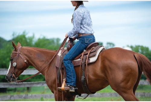Show full view: Weaver Equine Synergy Contoured Wool Blend Western Saddle Pad slide 2 of 4