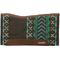 Show in main carousel: Weaver Equine Synergy Flex Contour Performance Western Saddle Pad, Mojave - Charcoal/Turquoise slide 1 of 4