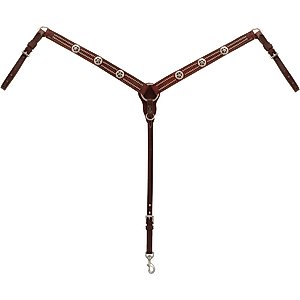 Weaver Equine Texas Star Tapered Horse Breast Collar