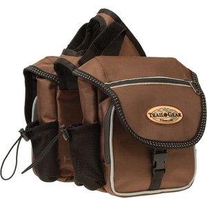 Weaver Equine Trail Gear Horse Pommel Bags, Brown