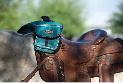 Show full view: Weaver Equine Trail Gear Horse Pommel Bags, Teal slide 2 of 7