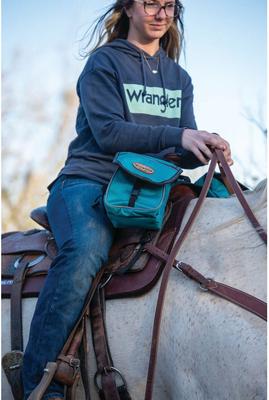 Show full view: Weaver Equine Trail Gear Horse Pommel Bags, Teal slide 4 of 7