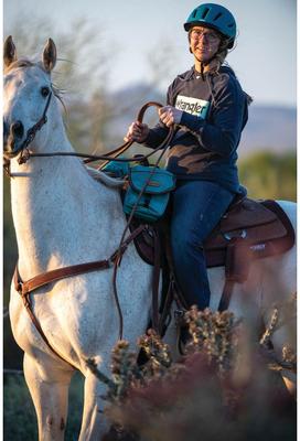 Show full view: Weaver Equine Trail Gear Horse Pommel Bags, Teal slide 7 of 7