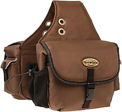 Weaver Equine Trail Gear Horse Saddle Bags, Brown slide 1 of 6