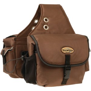 Weaver Equine Trail Gear Horse Saddle Bags, Brown