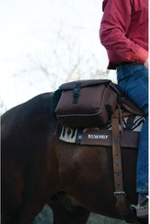 Weaver Equine Trail Gear Horse Saddle Bags, Brown slide 2 of 6