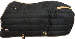 Weaver Equine Winter Stable Horse Blanket, Black, 84-in