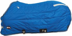 Weaver Equine Winter Stable Horse Blanket, Blue, 72-in