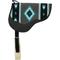 Show in main carousel: Weaver Equine Wool Blanket Top Bareback Saddle Pad, Gray/Turquoise slide 1 of 1
