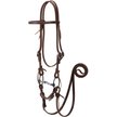 Show in main carousel: Weaver Equine Working Tack Horse Bridle & Ring Snaffle Mouth Bit slide 1 of 2