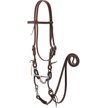 Weaver Equine Working Tack Horse Bridle & Ring Snaffle Mouth Bit