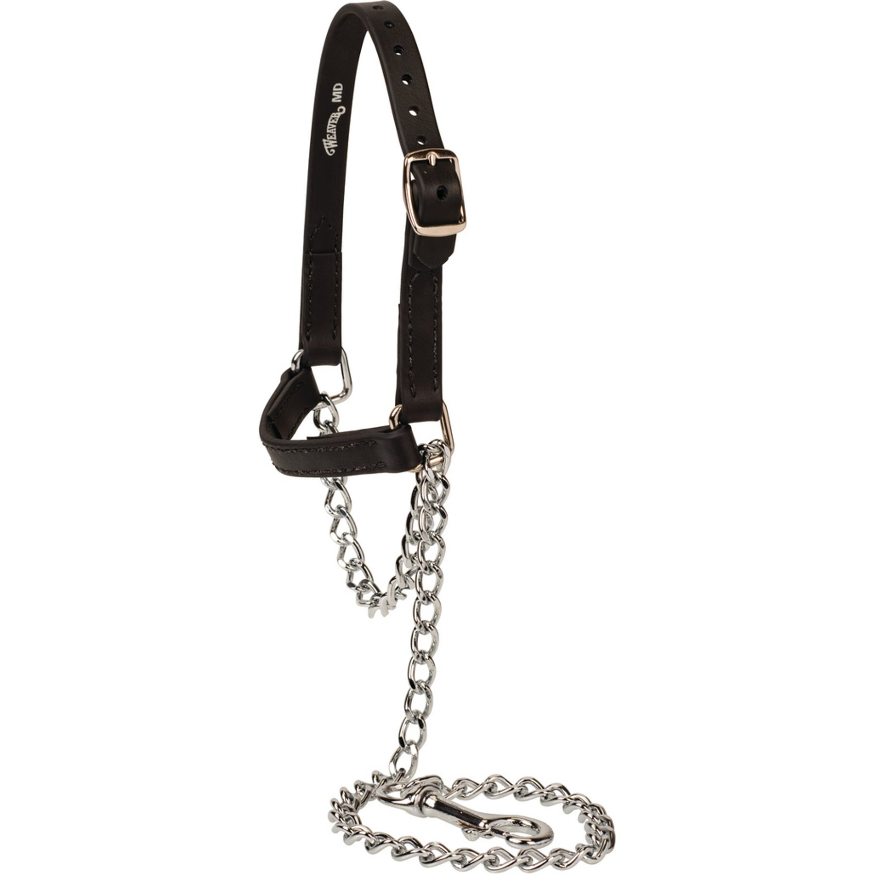 Weaver Livestock Brahma Webb Sheep & Goat Halter, Black, Medium