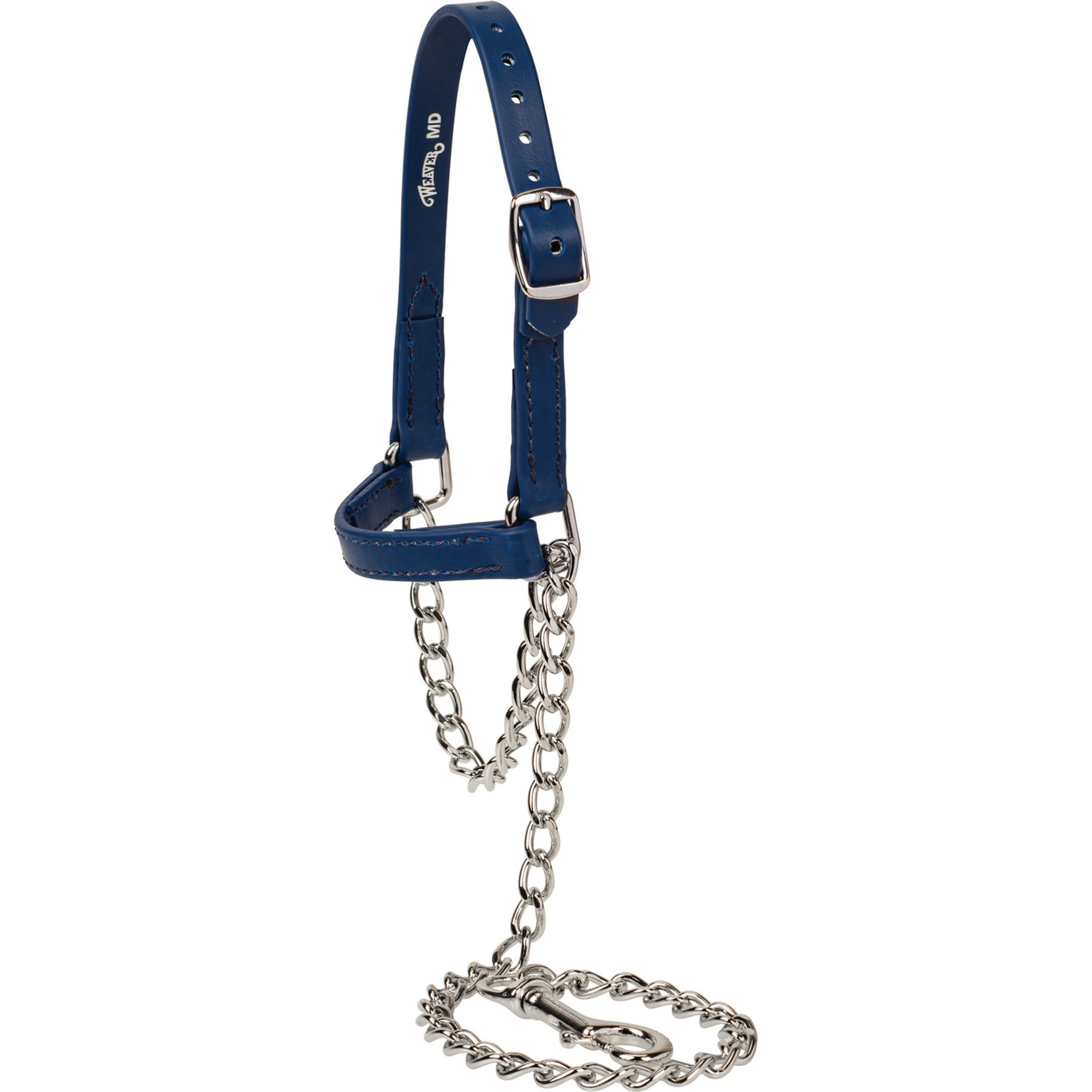 Weaver Livestock Brahma Webb Sheep & Goat Halter, Navy, Small