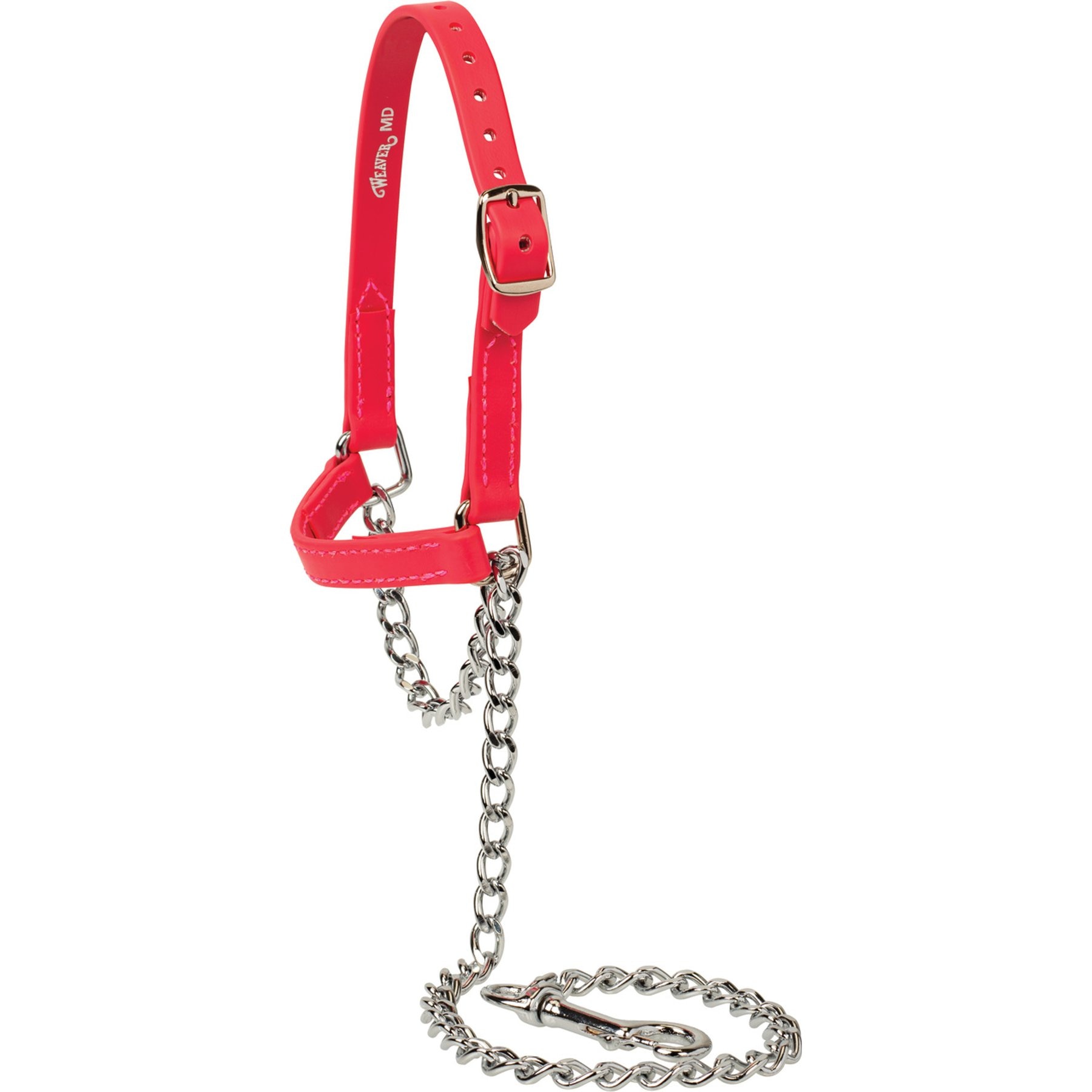 Weaver Livestock Brahma Webb Sheep & Goat Halter, Strawberry, Medium