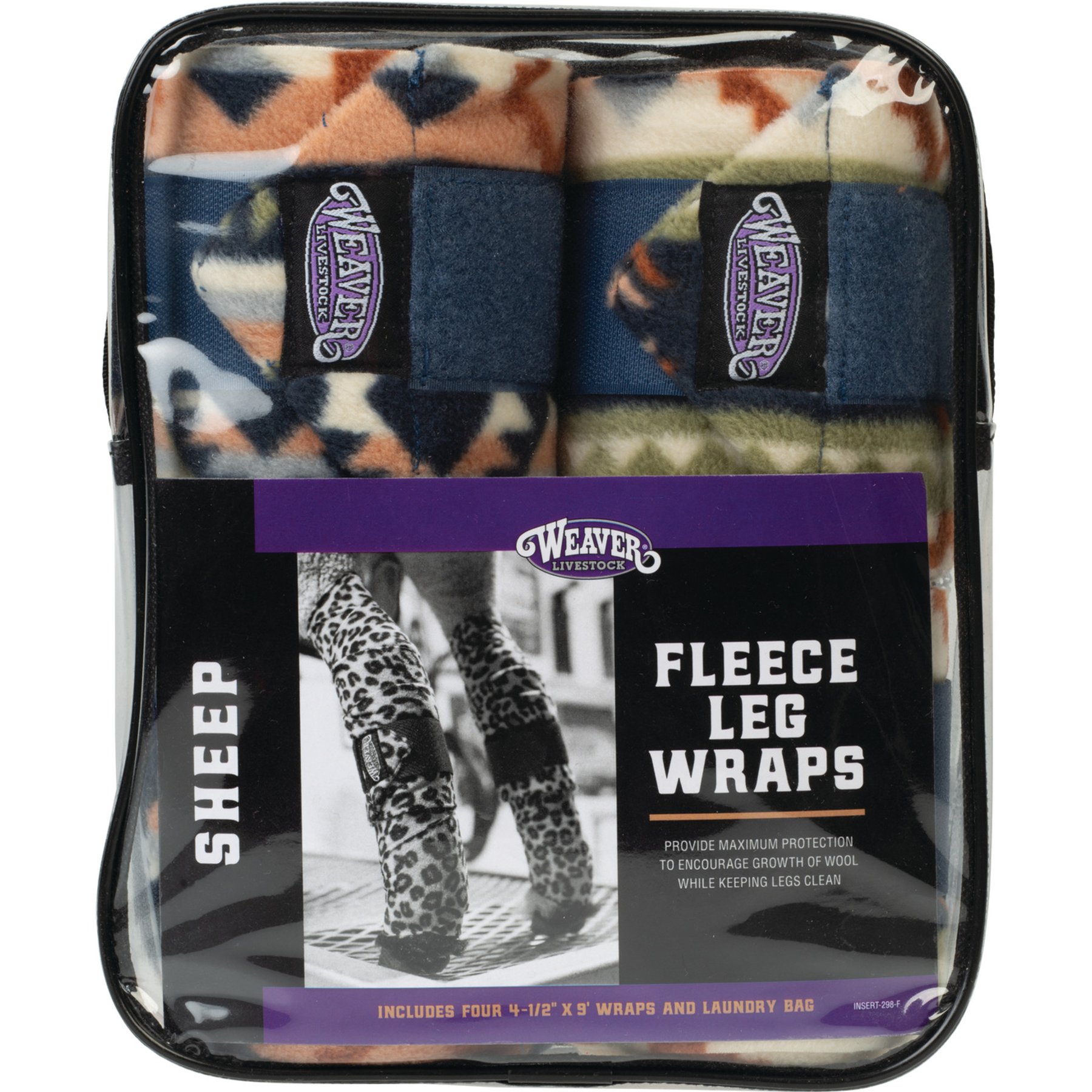 Weaver Livestock Fleece Sheep Leg Wraps, Trekking West