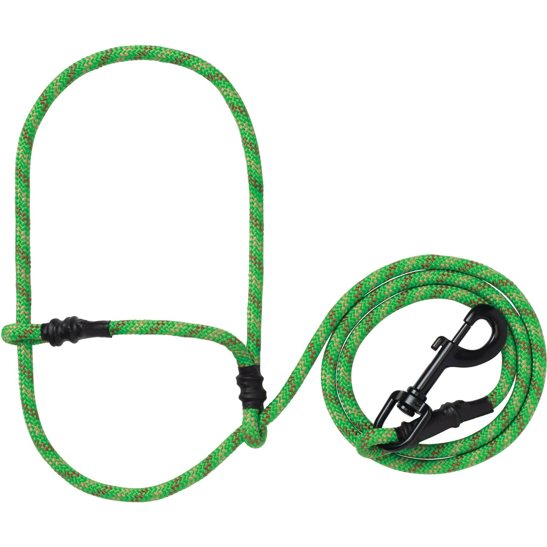Weaver Livestock Rope Sheep Halter, Average: 1/4-in Diameter, Brown/Green/Tan