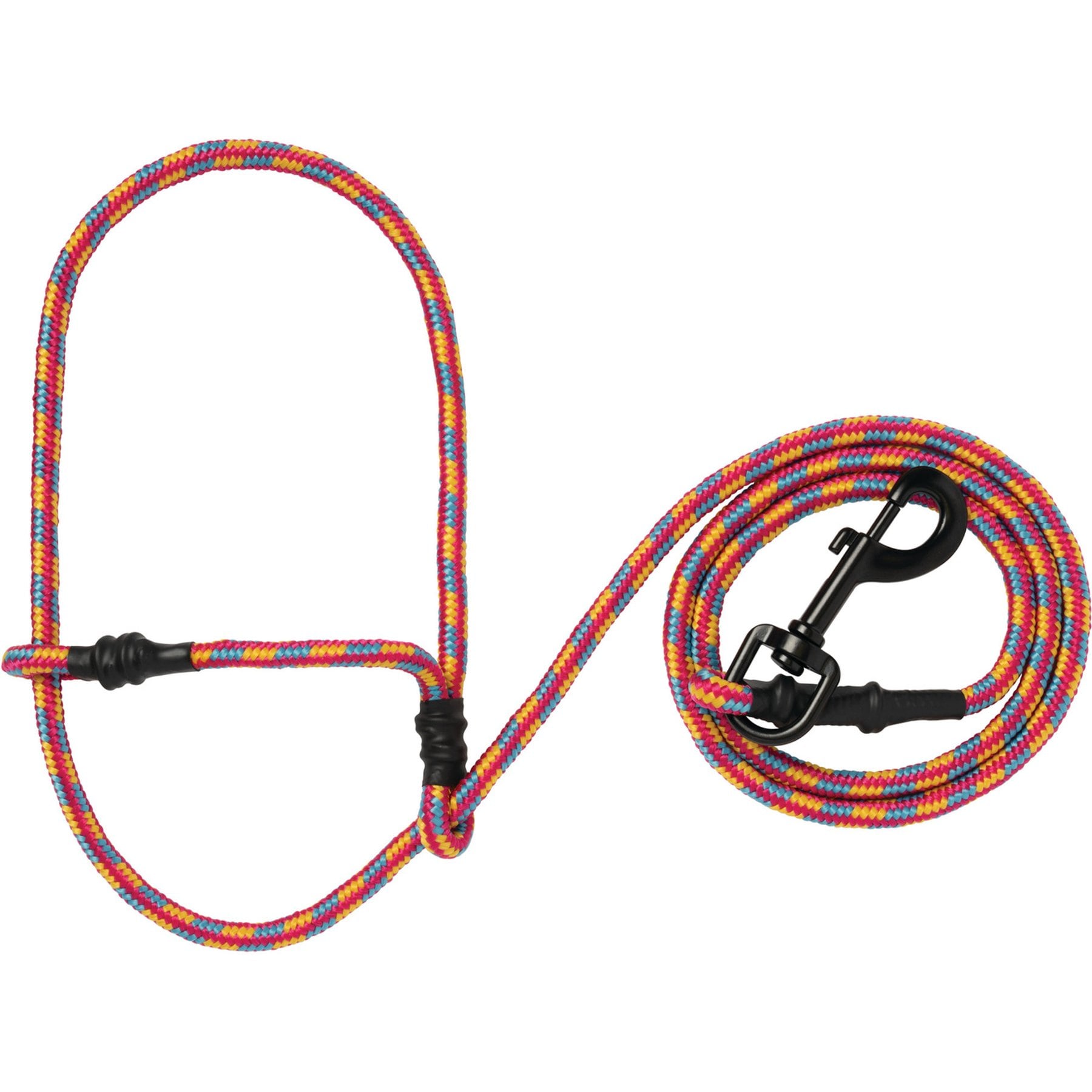 Weaver Livestock Rope Sheep Halter, Average: 1/4-in Diameter, Light Blue/Pink/Yellow