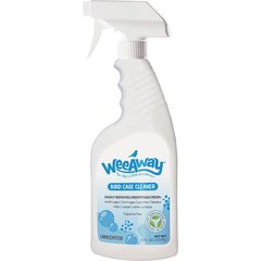 Wee Away Bird Cage Cleaner, Unscented, 16-ounce bottle