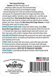 Wee Away Bird Cage Cleaner, Unscented, 16-ounce bottle slide 2 of 6