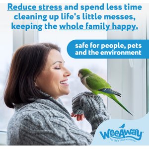 Wee Away Bird Cage Cleaner, Unscented, 16-ounce bottle