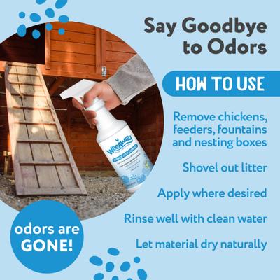 Show full view: Wee Away Chicken Coop Cleaner, Unscented, 1-gal slide 4 of 7