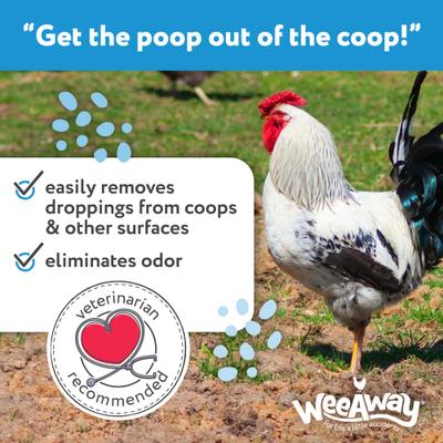Show full view: Wee Away Chicken Coop Cleaner, Unscented, 32-ounces slide 3 of 8