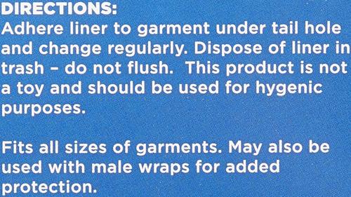 Show full view: Wee-Wee Disposable Dog Diaper Super Absorbent Liner Pads, 10 count slide 2 of 11