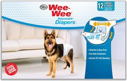 Wee-Wee Disposable Doggie Diapers, Large/X-Large, 12 count + Odor Control Dog Pee Pads, X-Large, 30 count slide 2 of 9