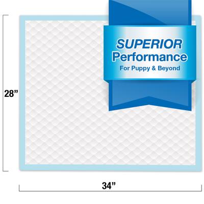 Show full view: Wee-Wee Extra Large Puppy Pee Pads, 28 x 34-in, 40 count + Cadet Gourmet Chicken & Apple Wraps Dog Treats slide 3 of 9
