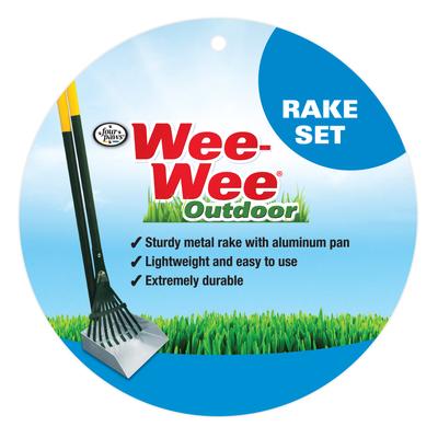 Show full view: Wee-Wee Outdoor Rake & Pan Set, Small slide 2 of 5