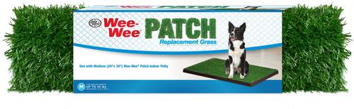 Show full view: Wee-Wee Patch Indoor Potty, Medium + Patch Replacement Grass Mat, Medium slide 6 of 9