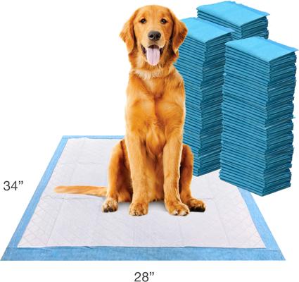 Show full view: Wee-Wee Pads Superior Performance with Runoff Edge Guard Dog Pee Pads, X-Large: 28 x 34-in, 150 count slide 3 of 13