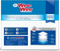 Wee-Wee Pads Superior Performance with Runoff Dog Pee Pads, X-Large: 28 x 34-in, 200 count slide 2 of 8