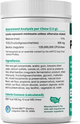 Show full view: Wellnergy Pets Probiotics & Prebiotics Supplement for Cats & Dogs, 160 count slide 3 of 4