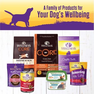 Wellness Beef Stew with Carrots & Potatoes Grain-Free Canned Dog Food, 12.5-oz, case of 12