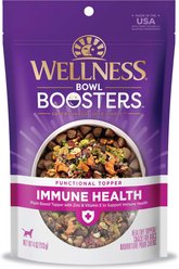 Wellness Bowl Boosters Plant Based Immunity Health Dog Food Topper, 4-oz bag