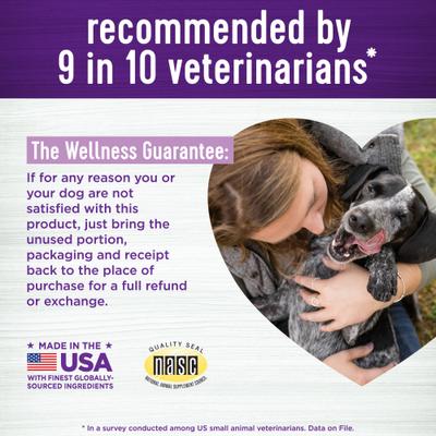 Show full view: Wellness Calm Relaxation Support Cheese Flavor Chew Supplements for Dogs, 90 count slide 6 of 10