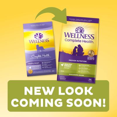 Show full view: Wellness Complete Health Healthy Weight Deboned Chicken & Peas Recipe Dry Dog Food, 26-lb bag slide 3 of 11