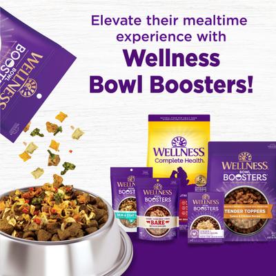 Show full view: Wellness Complete Health Senior Deboned Chicken & Barley Recipe Dry Dog Food, 26-lb bag slide 7 of 12