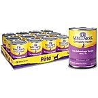 Wellness Complete Health Senior Formula Natural Canned Dog Food, 12.5-oz, case of 12