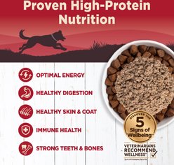 Wellness CORE 95% Grain-Free Beef & Carrots Canned Dog Food, 12.5-oz, case of 12 slide 2 of 5