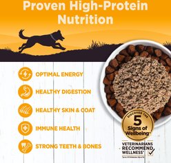 Wellness CORE 95% Grain-Free Chicken & Broccoli Canned Dog Food, 12.5-oz, case of 12 slide 2 of 6