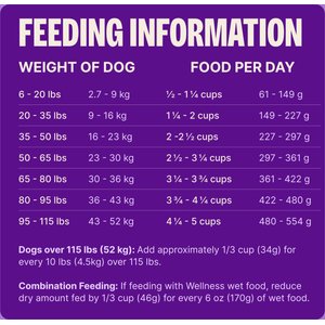 Wellness CORE Adult Grain-Free High-Protein Natural Turkey & Chicken Dry Dog Food, 26-lb bag