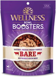 Wellness CORE Bowl Boosters Bare Turkey + Bare Beef Freeze-Dried Dog Food Mixer or Topper slide 2 of 9