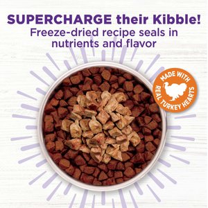 Wellness CORE Bowl Boosters Bare Turkey Freeze-Dried Dog Food Mixer or Topper, 4-oz bag