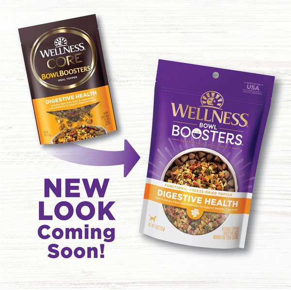 Wellness CORE Bowl Boosters Digestive Health Dry Dog Food Topper, 4-oz bag