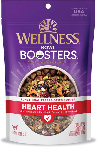 Wellness CORE Bowl Boosters Heart Health Dry Dog Food Topper