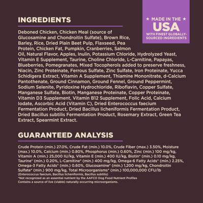Show full view: Wellness CORE Digestive Health Age Advantage Senior Chicken & Brown Rice Dry Dog Food, 24-lb bag slide 8 of 12